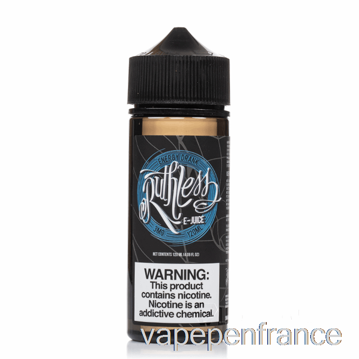 Boisson énergisante - Vapeur Impitoyable - Stylo Vape 120 Ml 3 Mg